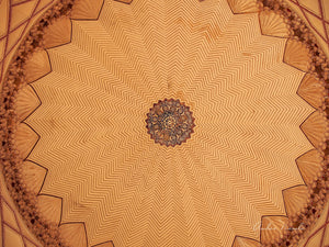Ornate Handiwork Inside A Dome